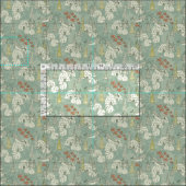 Tissu rétro arctique (Carreau)