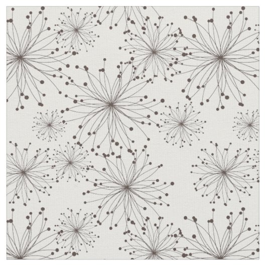 Tissu Rétro arrière - plan floral (Fermer)