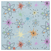 Tissu Rétro atomique (Fermer)