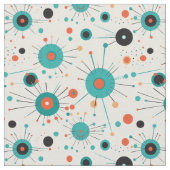 Tissu Retro Atomique des années 1950 (Fermer)