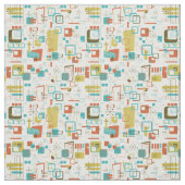 Tissu Rétro blanc classique (Échantillon)