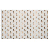 Tissu Rétro caniche rose (Fat Quarter)