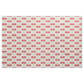 Tissu rétro cerise - Grande impression (Yard)