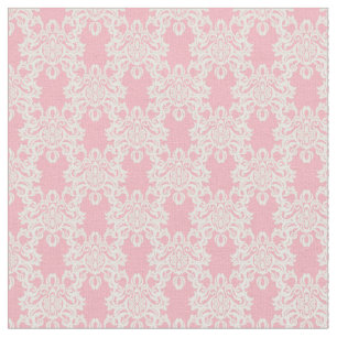 Tissu Rétro damassé florale