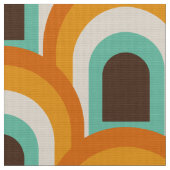 Tissu rétro du milieu du siècle (Fermer)