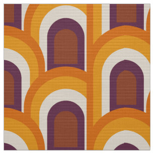 Tissu rétro du milieu du siècle