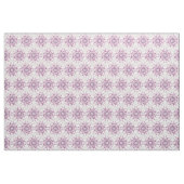 Tissu rétro élément pourpre floral (Yard)