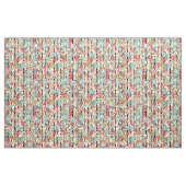 Tissu Rétro, floral rétro (Yard)