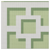 Tissu Retro Green Trellis (Fermer)