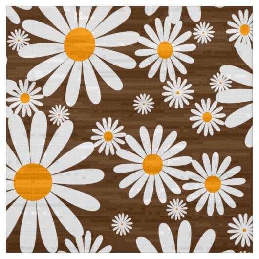 tissu rétro les années 70 des années 60 (Échantillon)