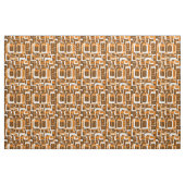 Tissu Rétro motif 1971 (Fat Quarter)
