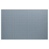 Tissu Rétro motif de colibri (Yard)