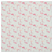Tissu Rétro motif de Flamant rose (Échantillon)