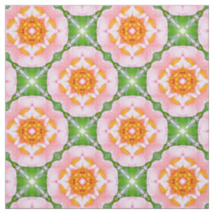 Tissu rétro motif floral