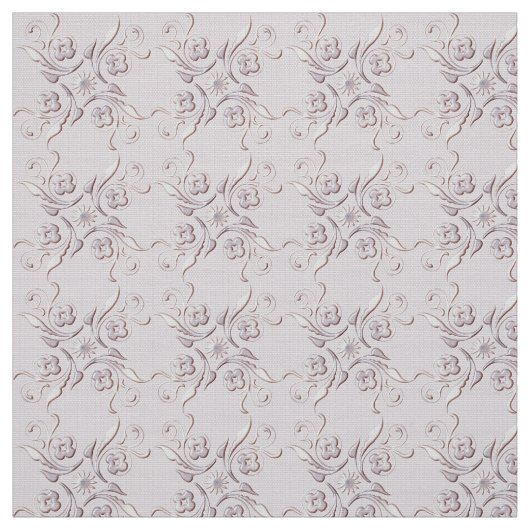 Tissu rétro motif floral (Échantillon)