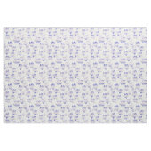 Tissu rétro motif floral (Fat Quarter)