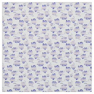 Tissu rétro motif floral