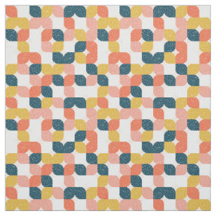 Tissu Rétro motif géométrique de Bauhaus