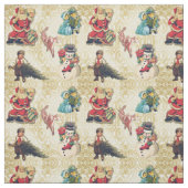 Tissu Rétro Noël (Échantillon)