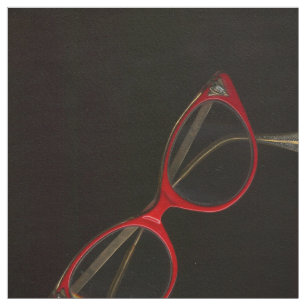 Tissu Rétro photographie en verre par Leslie Harlow