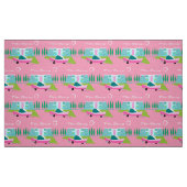 Tissu Retro Pink Palm Springs (Fat Quarter)