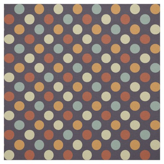 Tissu Rétro pois (Échantillon)