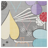 Tissu Retro Poker (Fermer)