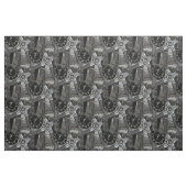 Tissu Retro Racing Oldtimer Détails Design graphique (Fat Quarter)