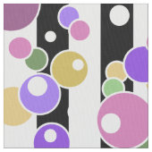 Tissu Rétro, rayé et pois (fermé)