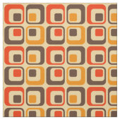 Tissu Rétro Squares Pattern (Échantillon)