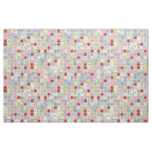 Tissu Retro Starburst Dominoes (Fat Quarter)