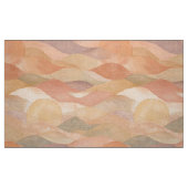 Tissu Rétro Vagues du Désert Atténuées (Fat Quarter)