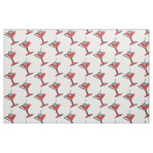 Tissu Rétro verre de Martini (Fat Quarter)