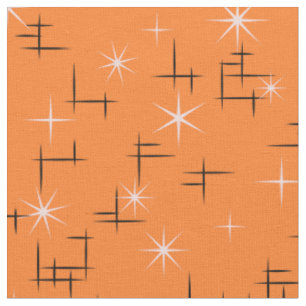 Tissu Rétros étoiles