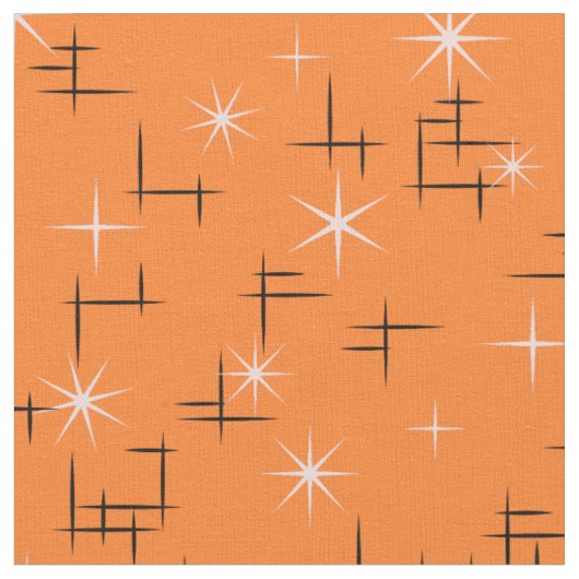 Tissu Rétros étoiles (Fermer)