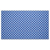 Tissu Rétros points cerclés, bleu de cobalt et blanc (Fat Quarter)