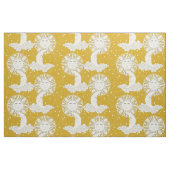 Tissu rêve bohème jaune (Fat Quarter)