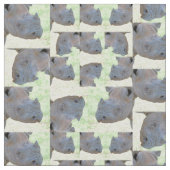 Tissu Rhinocéros noir (Fermer)