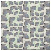 Tissu Rhinocéros noir (Échantillon)