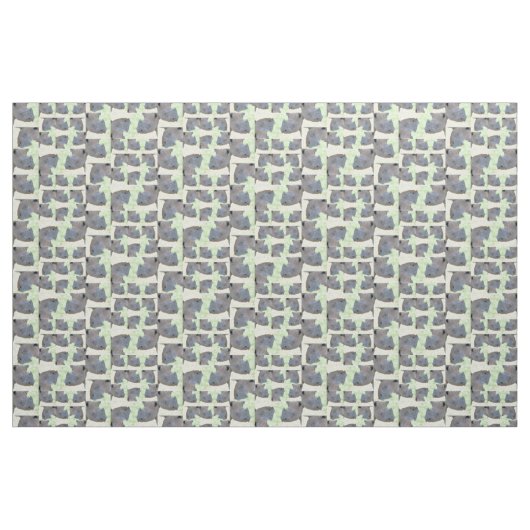 Tissu Rhinocéros noir (Fat Quarter)