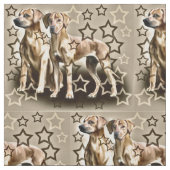 Tissu Rhodesian Ridgeback Star Fabric (Échantillon)