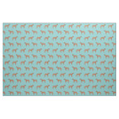 Tissu rhodésien bleu clair (Fat Quarter)