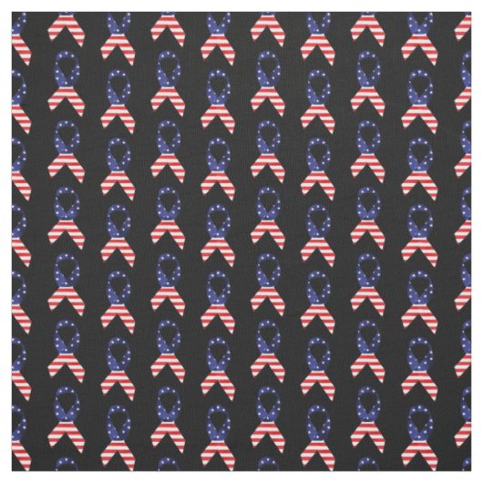 Tissu Ribbon USA (Échantillon)
