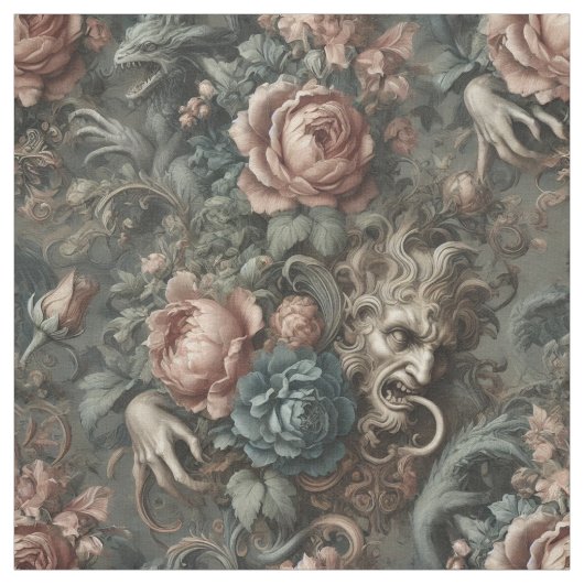 Tissu Rituel des ombres du sang - Carreau de déclaration (Échantillon)