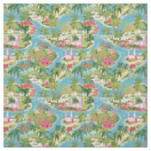 Tissu Rivières d'île tropicale (Échantillon)