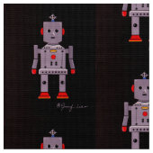 Tissu Robby le robot (Fermer)