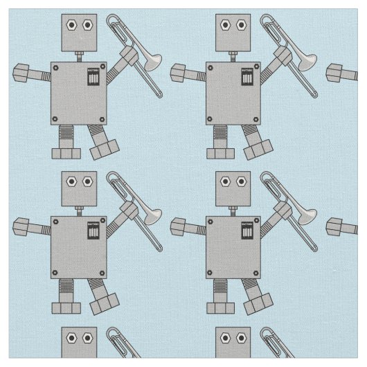 Tissu Robot de combat (Fermer)
