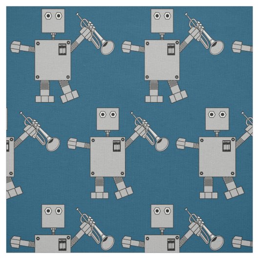 Tissu Robot de Trumpet (Échantillon)