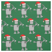 Tissu Robot Trombone Santa Hat (Échantillon)