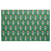 Tissu Robot Trombone Santa Hat (Fat Quarter)
